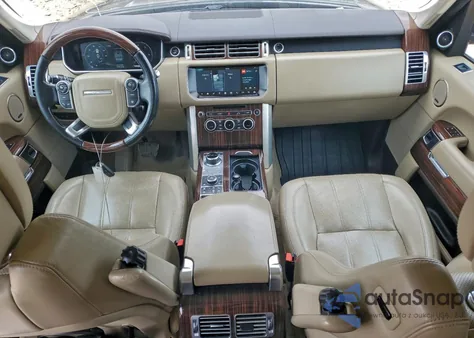 2017 Land Rover Range Rover Hse from USA, damaged, VIN SALGS2FK8HA340105